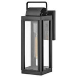 Hinkley - Hinkley 2840BK-LL Sag Harb, 1 Light Small Outdoor Wall in Traditional - Sag Harbor unites updated elements with time-testeSag Harbor 1 Light S Black Clear Glass *UL: Suitable for wet locations Energy Star Qualified: n/a ADA Certified: n/a  *Number of Lights: 1-*Wattage:100w Incandescent bulb(s) *Bulb Included:No *Bulb Type:Incandescent *Finish Type:Black