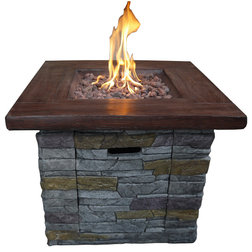 Rustic Fire Pits by Crawford & Burke