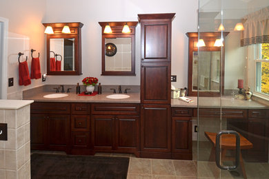 Bathroom - modern bathroom idea in Austin