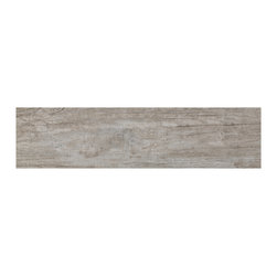Canopy Gray Wood Plank Porcelain Tile - Wall And Floor Tile