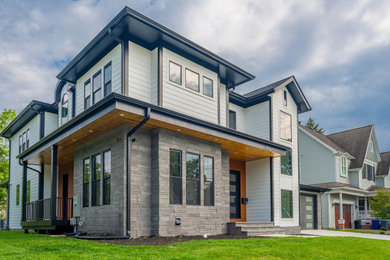 Modern exterior home idea in DC Metro