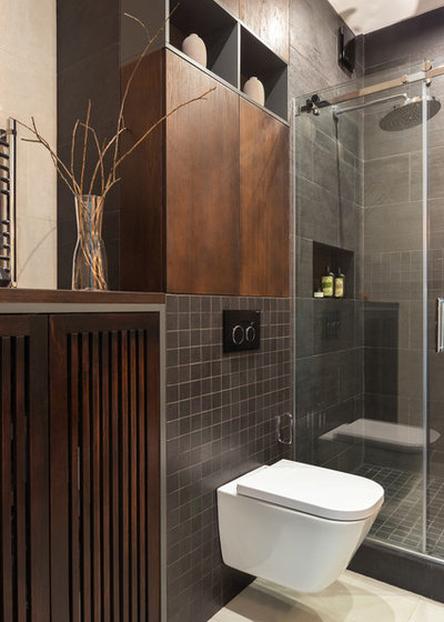 Современный Ванная комната by OM DESIGN