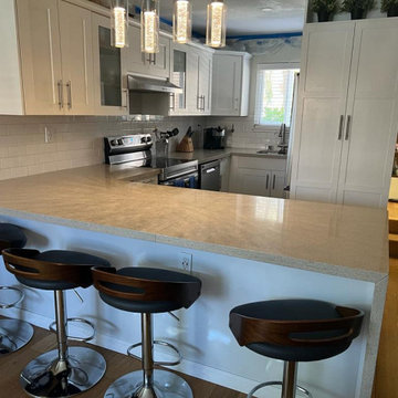 Open Up Kitchen in Concord Condo - Open Floor Plan, Removal of Water Heater
