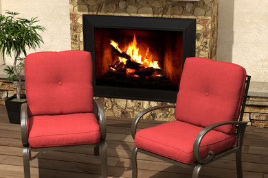 Patio Chairs Outdoor Patio Dining Chairs Wrought Iron Set Garden Dining Seats