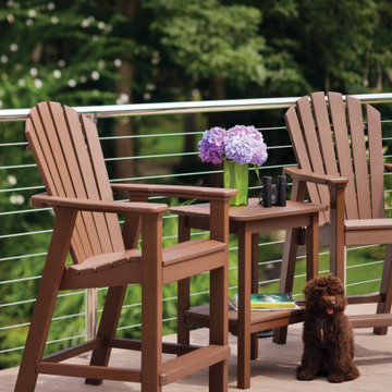 Adirondack Shellback Balcony Chairs
