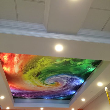 Lobby with sky ceiling