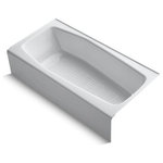 Kohler - Kohler Villager 60" X 30" Alcove Bath w/ Right-Hand Drain, White - With its functional design and KOHLER styling, the Villager is our most popular bath. The integral apron allows for quick installation. This model features a right-hand drain.
