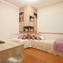 Corner twin beds