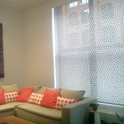 Delia Shades' "Six Point Jali" - Roller Shades