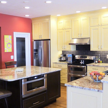 Maple/Custom Color-Peppercorn/ Fairfield