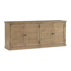 Palo Alto Louvered Door Stacking Unit - Accent Chests And Cabinets