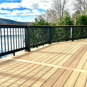 TimberTech deck and AZEK rail
