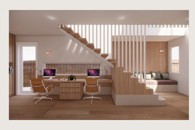 This is an example of a contemporary home design in Brisbane.