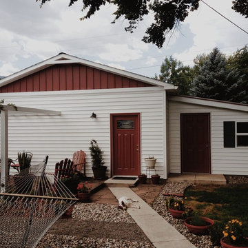 Detached Garage and Pergola
