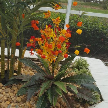 Seasonal Artificial Outdoor Floral Arrangements