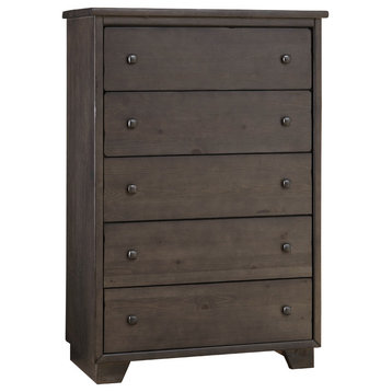Diego Drawer Chest, Storm Gray