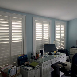 White Plantation Shutters - Interior Shutters