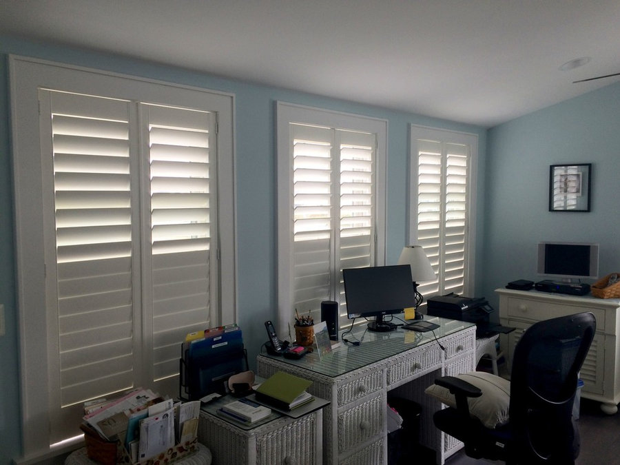 White Plantation Shutters