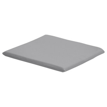 Poly Bistro Chair Seat Cushion, Gray
