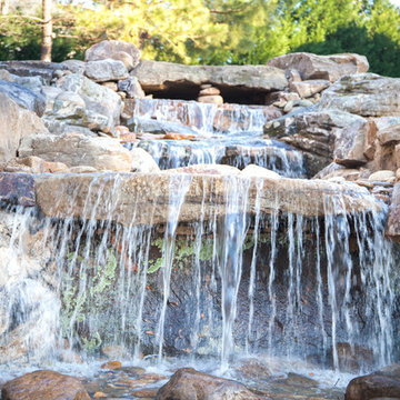 Bishop Lake Waterfall
