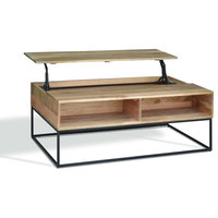 Jacob Industrial Lift-Top Coffee Table
