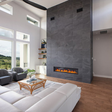 Modern: 4,950 ft², 4 BR/4 BA/2 ST home