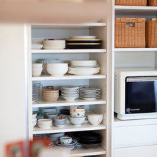Great use of space.  Not like a tupical American kitchen