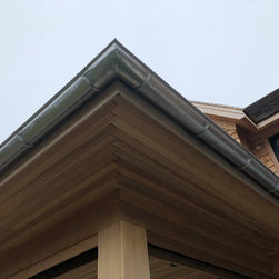 Half round gutters - Roofing And Gutters