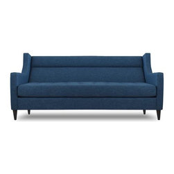 Brando - Mid Century Leather Sofa - The Sofa Company - Sofas