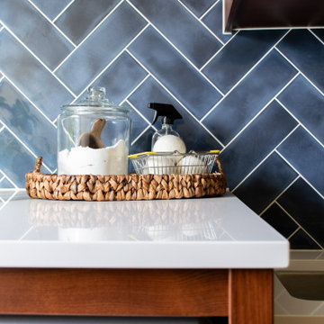 Bright, Laundry Room Refresh