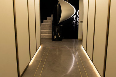This is an example of a modern entrance in London.