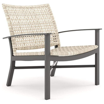 Jasper Lounge Chair, Textured Pewter