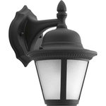Progress - Progress P5862-3130K9 Westport - 10.25" 9W 1 LED Outdoor Wall Lantern - Westport LED offers traditional styling to complement a variety of home décor options. A durable die-cast aluminum frame cradles a softly diffused seeded glass shade. 3000K, 90+ CRI 623 lumens. One-light LED wall mountShade Included: TRUEColor Temperature: 3000Lumens: 623CRI: 90Warranty: 5 Years WarrantyRated Life: 60000 Hours* Number of Bulbs: 1*Wattage: 9W* BulbType: LED* Bulb Included: Yes