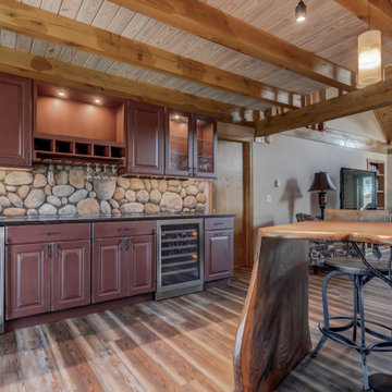 Log Home Custom Kitchen