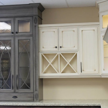 Glass Hutch & Wine rack