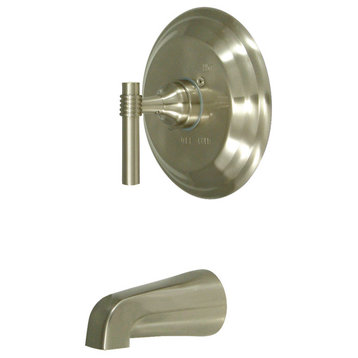 Kingston Brass Tub Only Faucet, Brushed Nickel