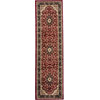 Noble Medallion Red Oriental Area Rug Traditional Persian Floral Carpet, 2'7"x9'