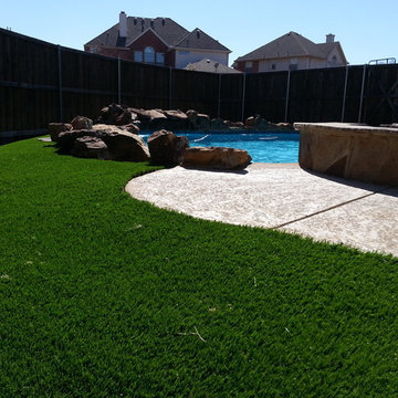 Dallas, TX - Pool and Patio Artificial Grass