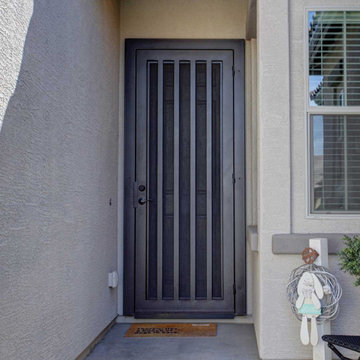 Contemporary Iron Security Door