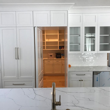 Kitchen with Concealed Butler's Pantry