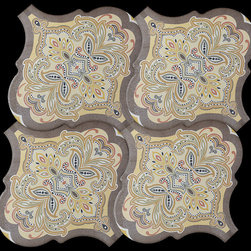 CurvyTile Lithium Samara Cream | 10.5x10.5 - Products
