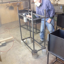 Hostess Stand with Metal Frame - Products