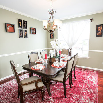 African Themed Formal Dining Room-Williamstown, NJ