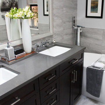 BATHROOM RENOVATIONS, BEFORE & AFTER PHOTOS.