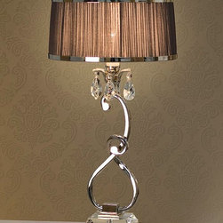 Luxuria 1 Light Table Lamp - Table Lamps