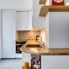 Around Wall shelf wraparound corners