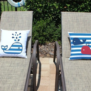 Nautical and Beach Throw Pillows