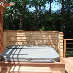 Deck and Hot Tub - Hot Tubs