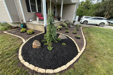 This is an example of a modern landscaping in Omaha.