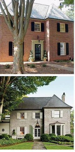 Help on updating exterior on brick house